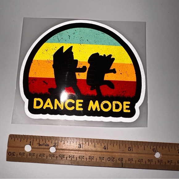 *Free With Purchase* Bluey Dance Mode Sticker - Picture 2 of 3